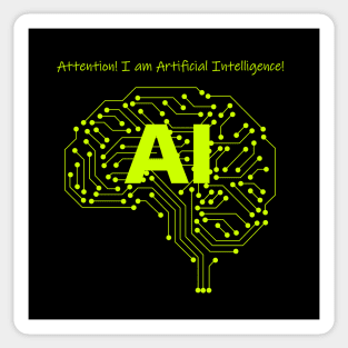 Artificial Intelligence! Sticker